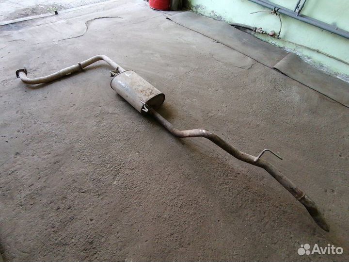 Глушитель Nissan Navara D40 YD25ddti 2008