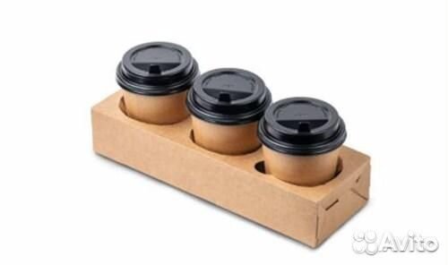 Держатель для стаканов под кофе, чай картон