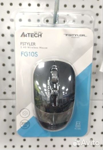 Мышь беспроводная A4Tech Fstyler FG10S