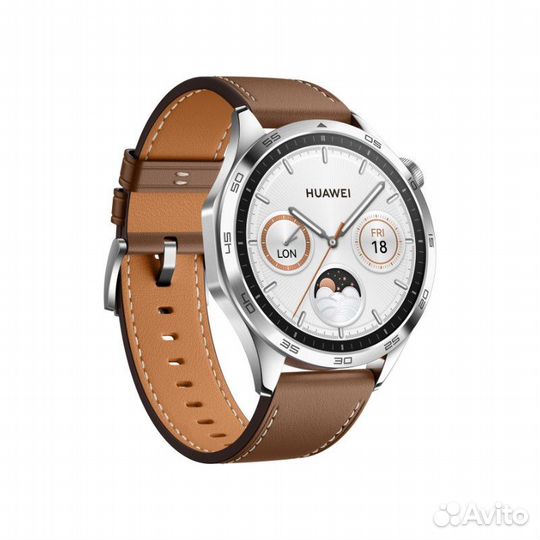 Часы Huawei Watch GT 4 Коричневые 46мм