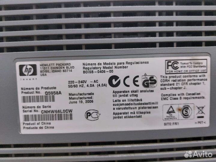Принтер HP laserjet 2420n p3005n сетевое подкл