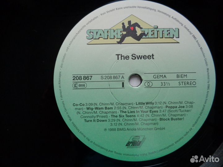 Sweet/Starke Zeiten/1988/Germany