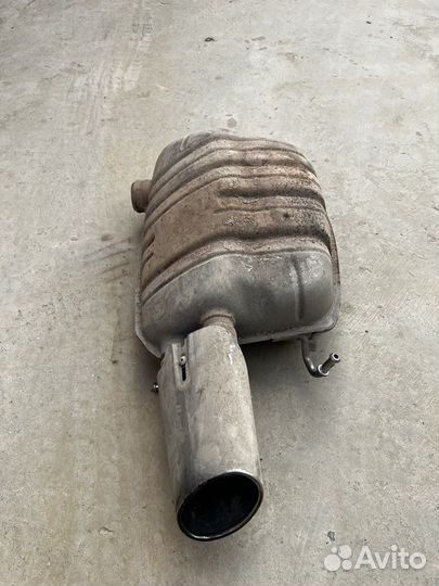 Выхлопная банка w204