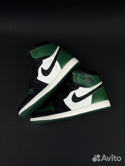 Кроссовки Nike Air Jordan 1 High Pine Green