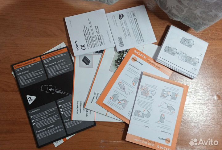 Зеркальный фотоаппарат sony