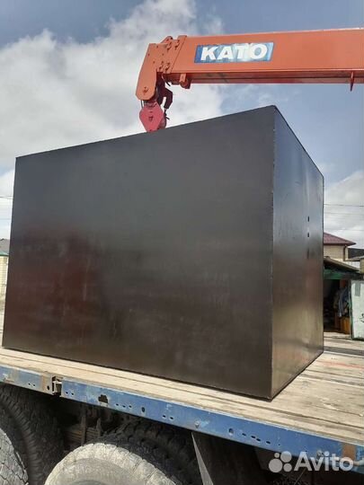 Емкость металлическая 4куба