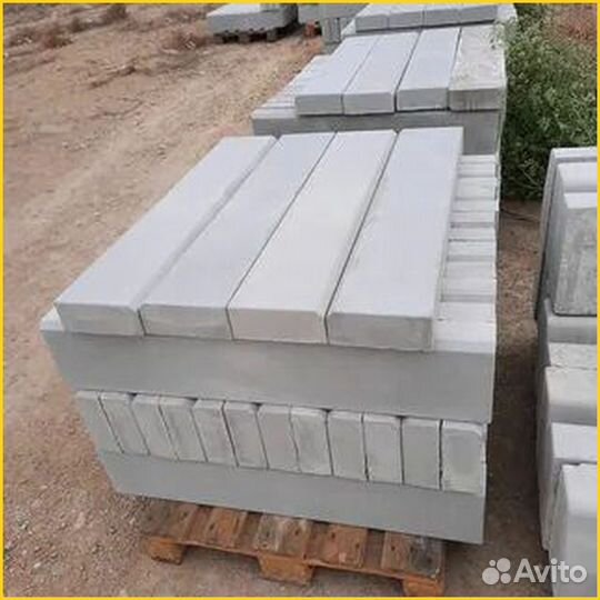 Бордюр дорожный садовый брусчатка тротуарная