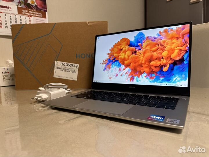 Ультрабук honor MagicBook X 14 серебристый