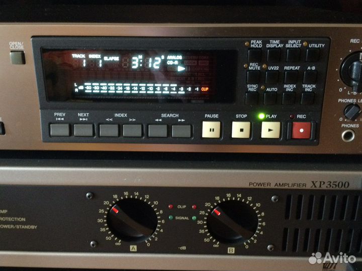 CD Recorder Yamaha CDR1000 Apogee UV22