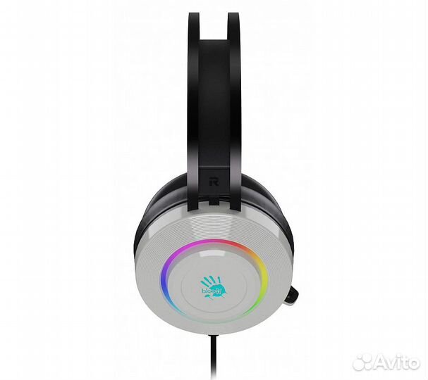 Компьютерная гарнитура A4Tech Bloody G521, белый/ч