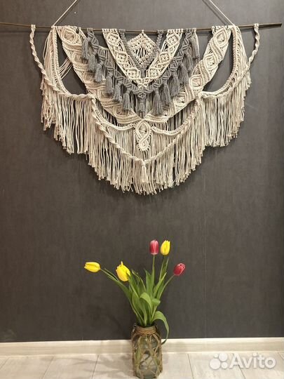 Панно в технике макраме