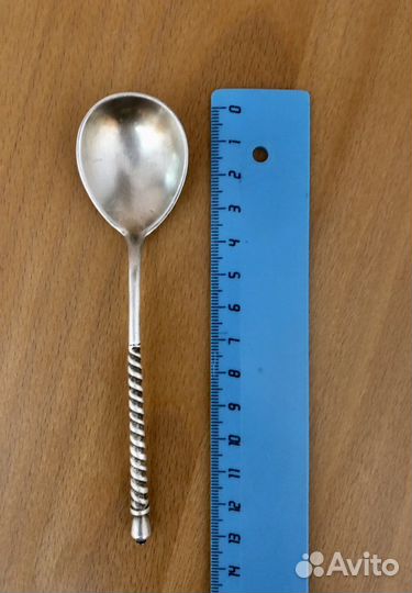 Ложка серебряная антикварная