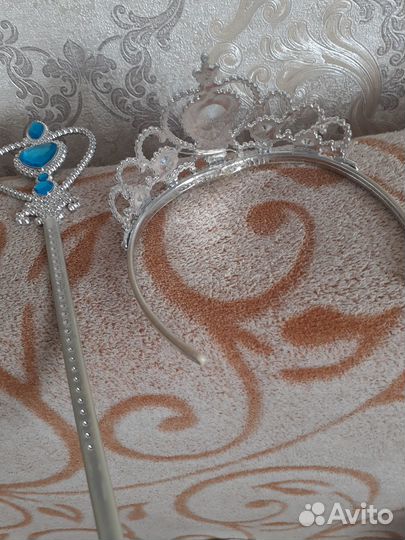 Костюм Эльзы для анимации, размер 40-42