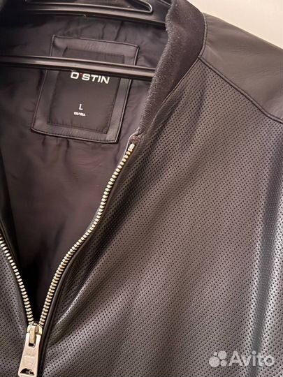 Кожаная куртка мужская