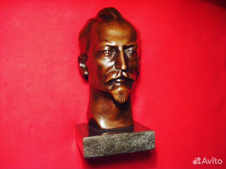 Бюст Дзержинский СССР бронза 1970 Феликс кгб