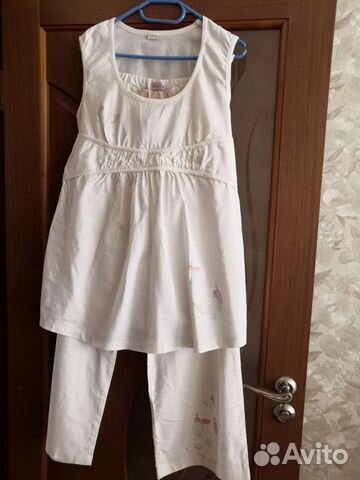 Костюм льняной для беременных, 44-46разм