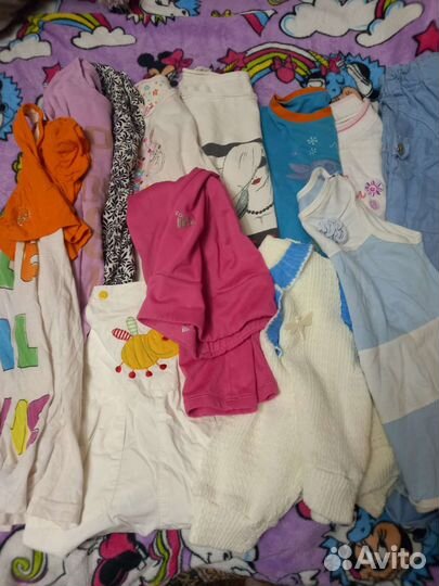 Отдам пакет одежды для девочки