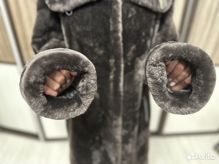 Шуба мутоновая 44 46 размера