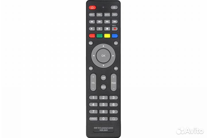 Пульт для цифровой приставки DVB-T2 (20 каналов)