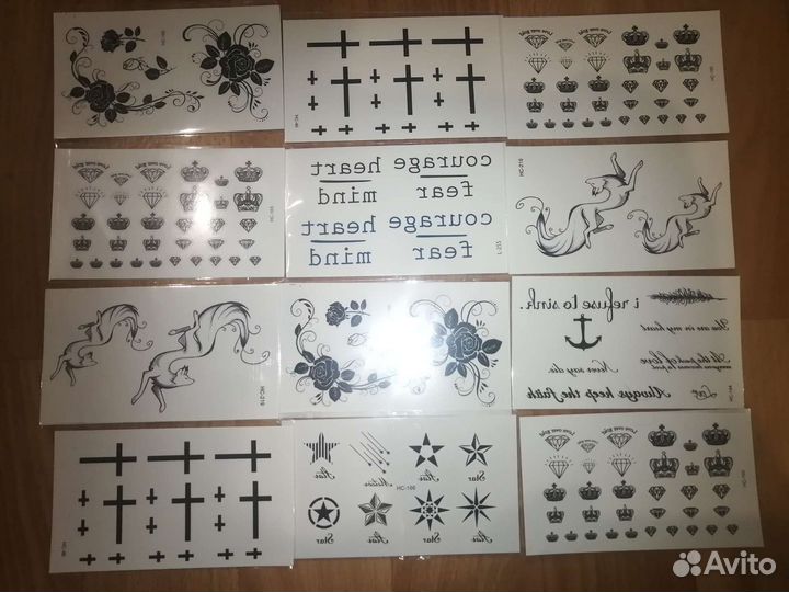 Временная тату-наклейка