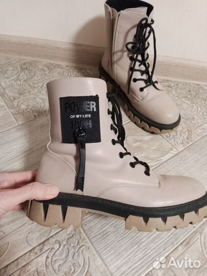 Ботинки школьные 37р. Натур.кожа