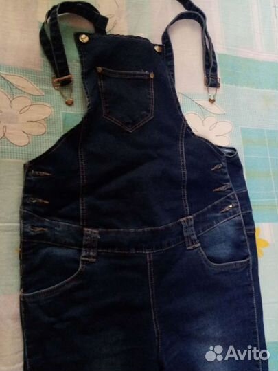 Комбинезон джинсовый для беременных