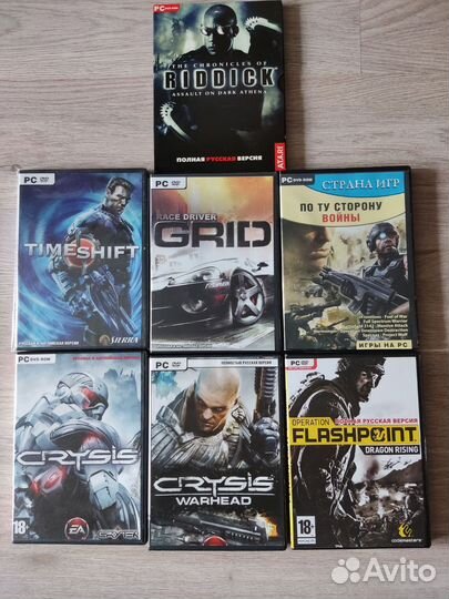 Компьютерные игры на дисках