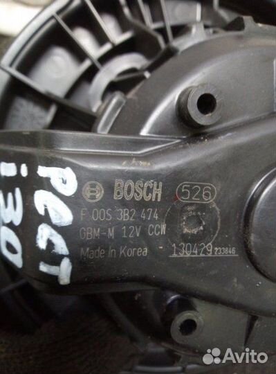 Моторчик печки Hyundai I30 хэтчбек 1.6 2014