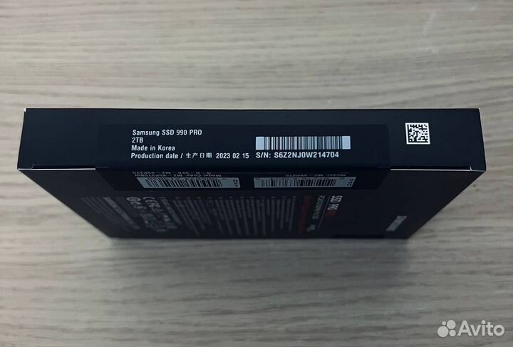 Накопитель M2 SSD Samsung 990PRO 2TB