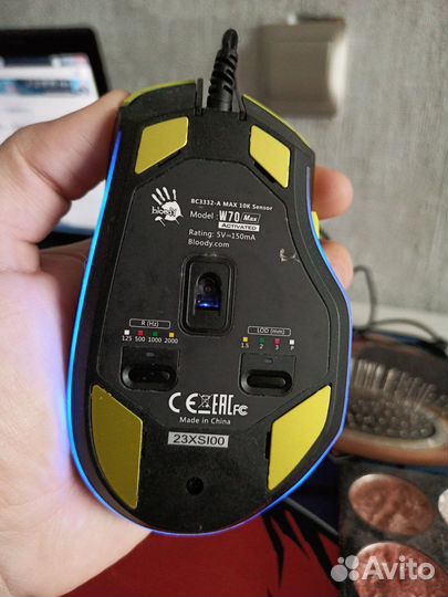 Игровая мышь bloody w7 punk оригинал