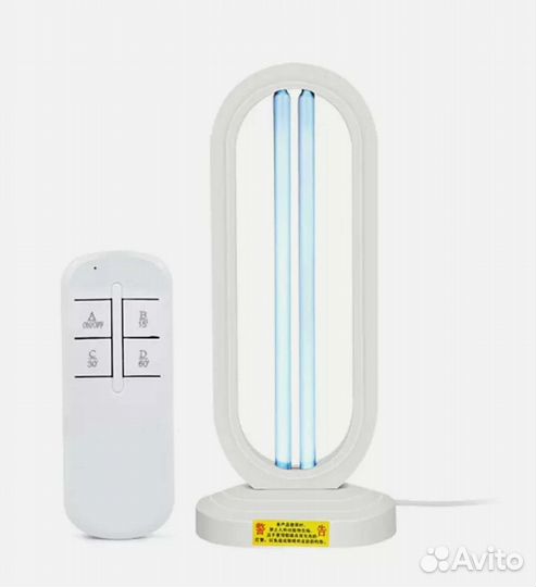 Лампа кварцевая бактерицидная с озоном для дезинфе