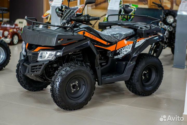 Квадроцикл Yacota Cabo 200 LD оранжевый