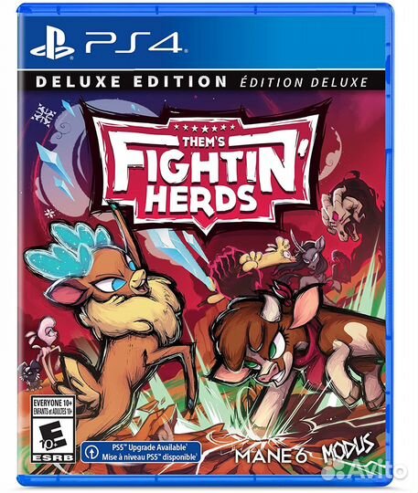 Them's Fightin' Herds - Deluxe Edition PS4, русски
