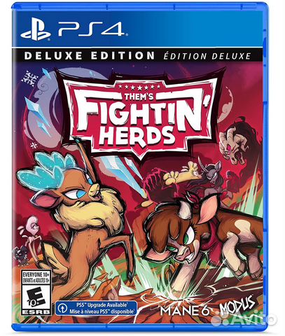 Them's Fightin' Herds - Deluxe Edition PS4, русски