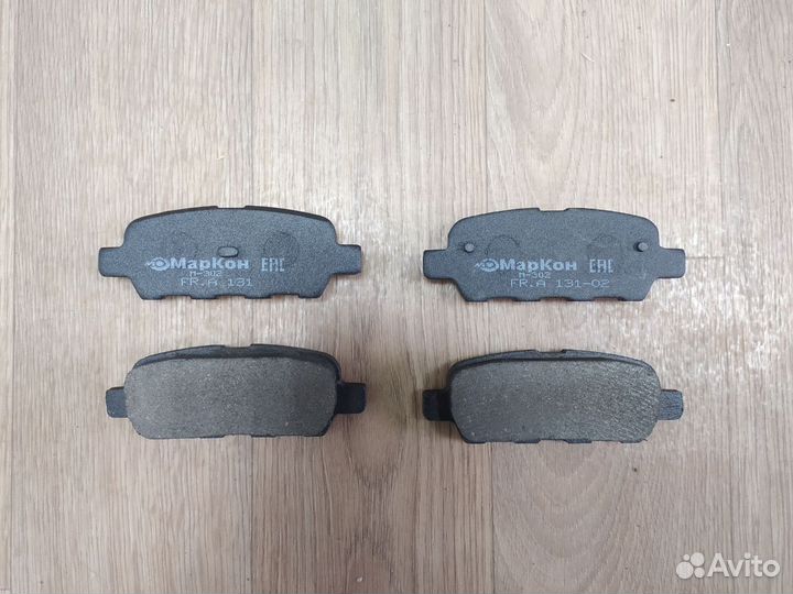 Колодки задние Nissan Juke 2010, X-Trail T30/T31