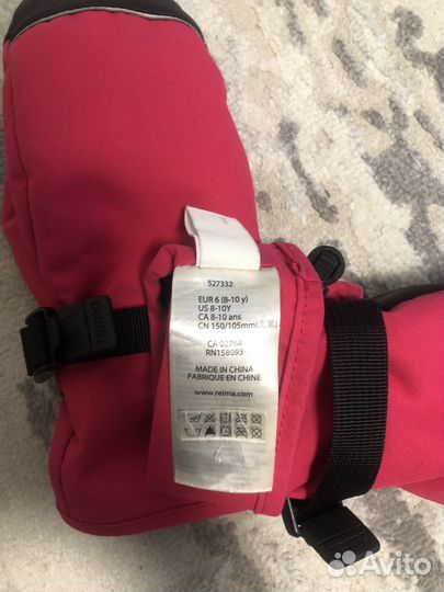 Варежки краги reima 6