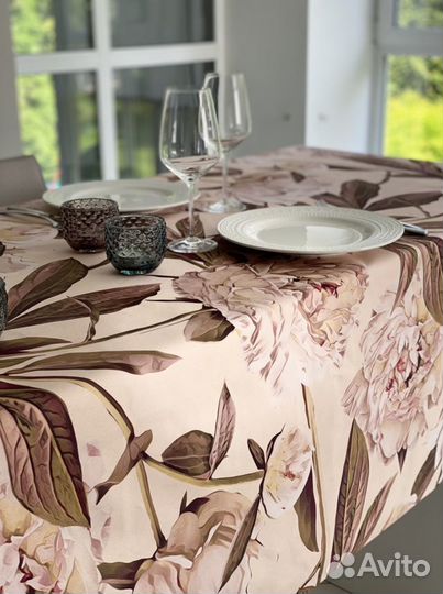 Скатерть хлопок с пропиткой вгмо