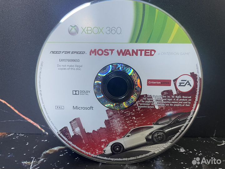 Need For Speed Most Wanted Xbox 360