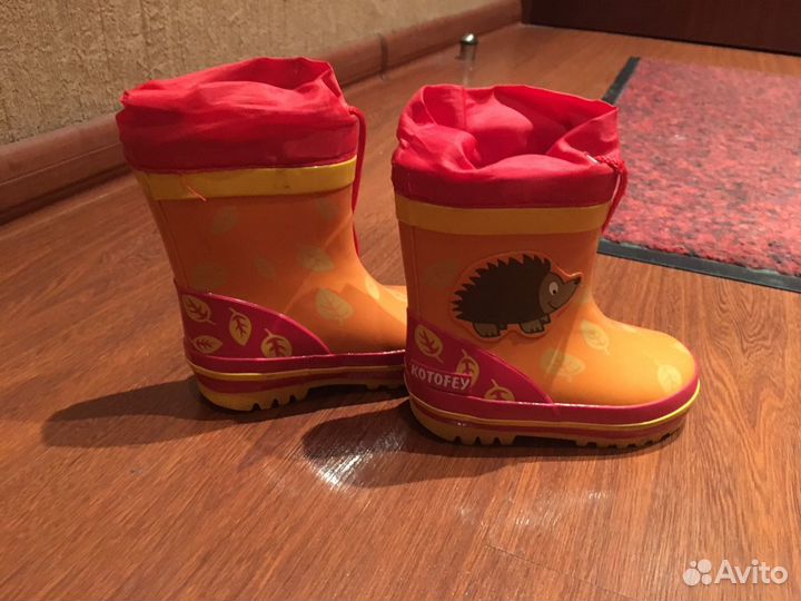 Сапоги резиновые