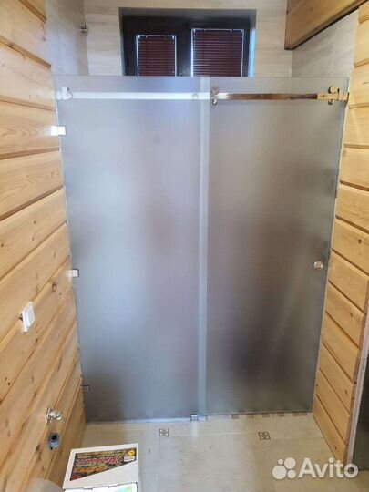 Душевая перегородка из стекла Сатин Тула