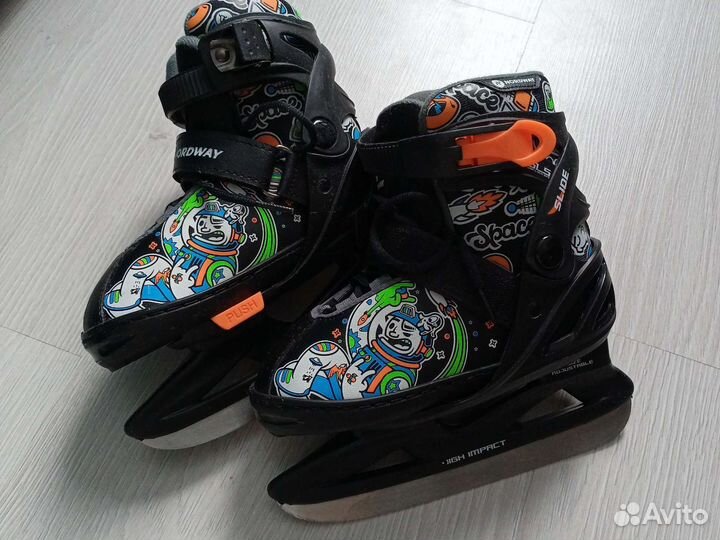 Коньки раздвижные 26-31