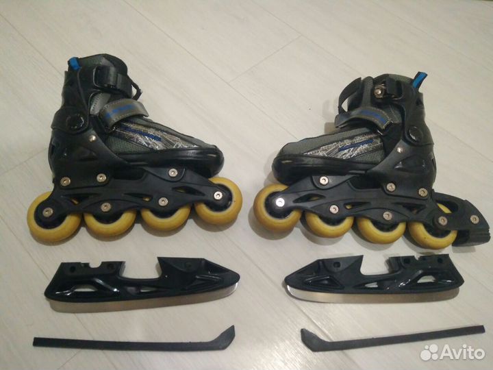 Ролики - коньки раздвижные на размер 29-32