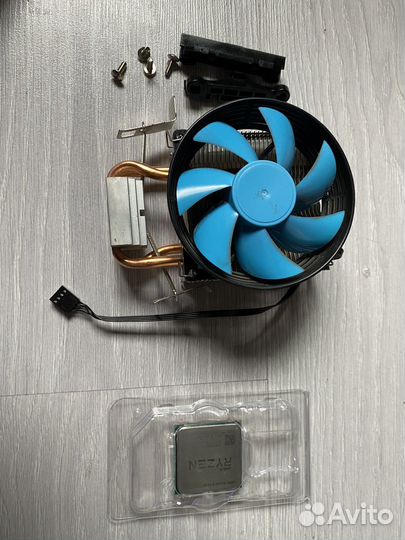 Процессор AMD ryzen 5 2600 + кулер