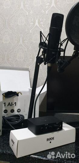 Rode Микрофон студийный NT1-AI-1 KIT