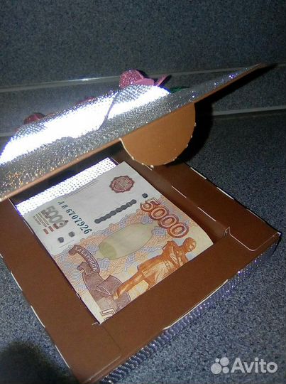 Открытка шкатулка ручная работа