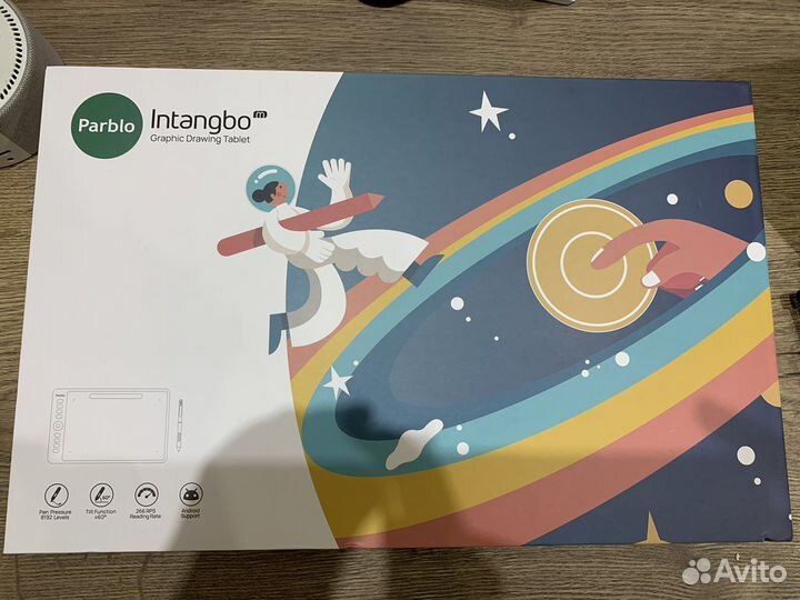 Графический планшет parblo intangbo M новый