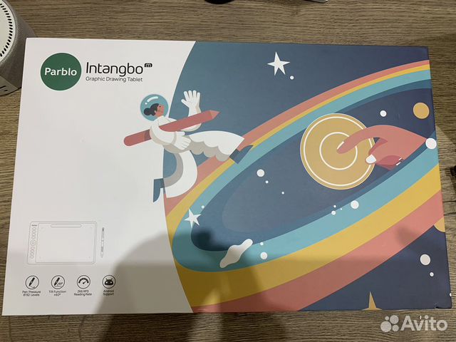 Графический планшет parblo intangbo M новый