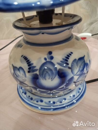 Светильник Гжель фарфор