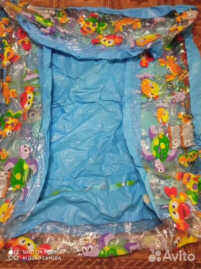 Детский надувной бассейн