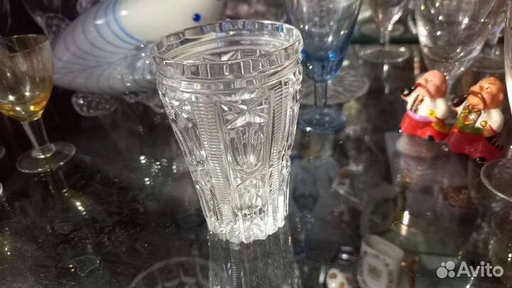 Хрустальные стаканы, 2 шт